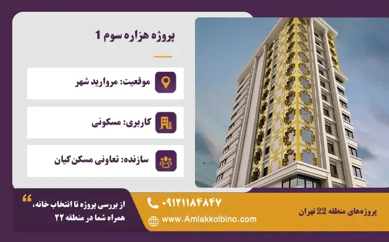 معرفی پروژه هزاره سوم 1 تعاونی کیان