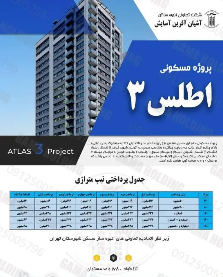 پروژه اطلس 3 یا برج خاتم